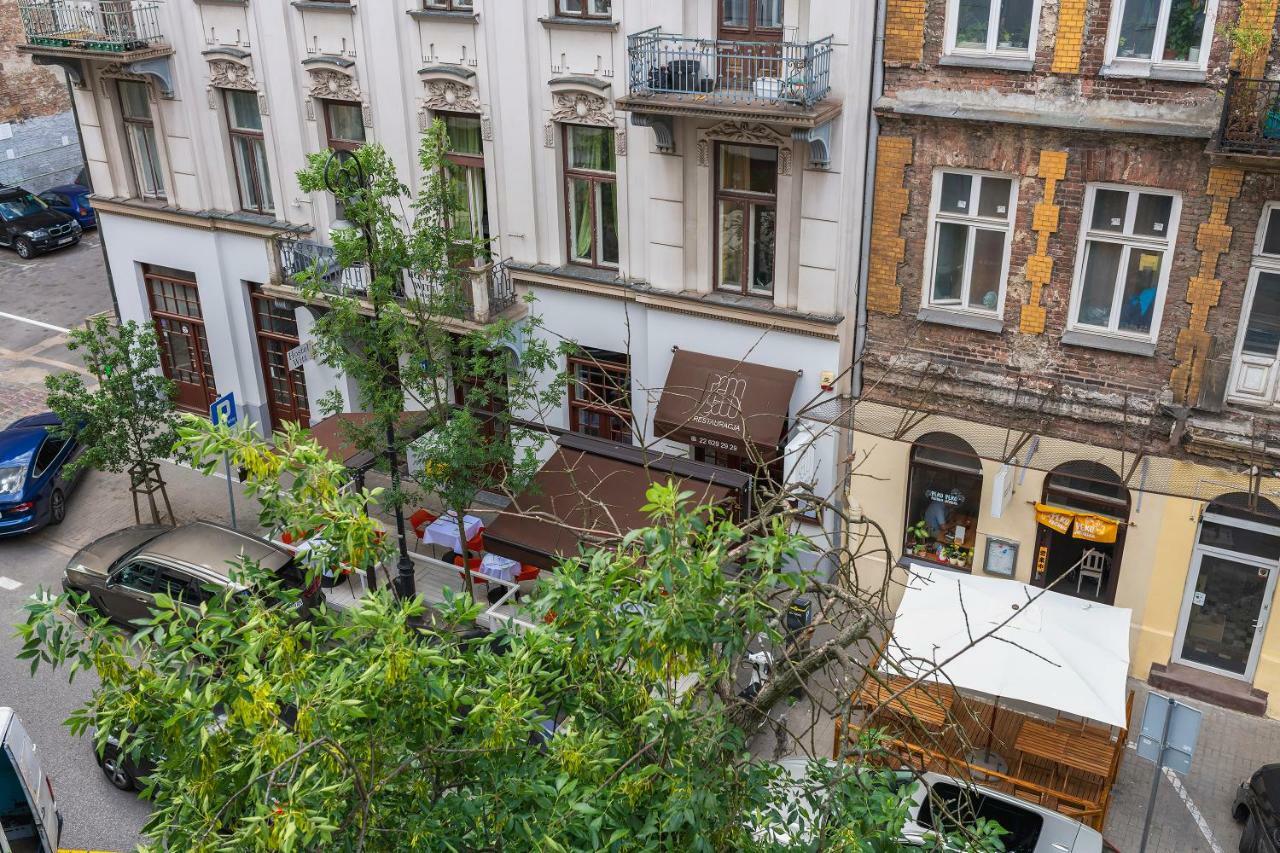 Emilii Plater 12: Central Apartment with Balcony Warsaw Exterior photo